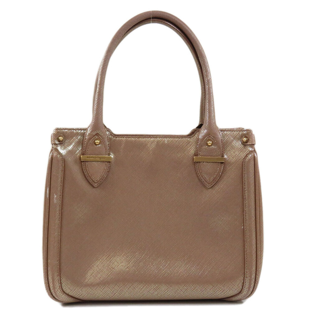 Salvatore Ferragamo handbag Gancini leather motif Black